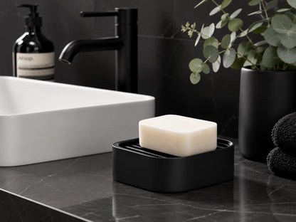 Modern Soap Dish with Drainage Tray | 3D Printed Bathroom Soap Holder