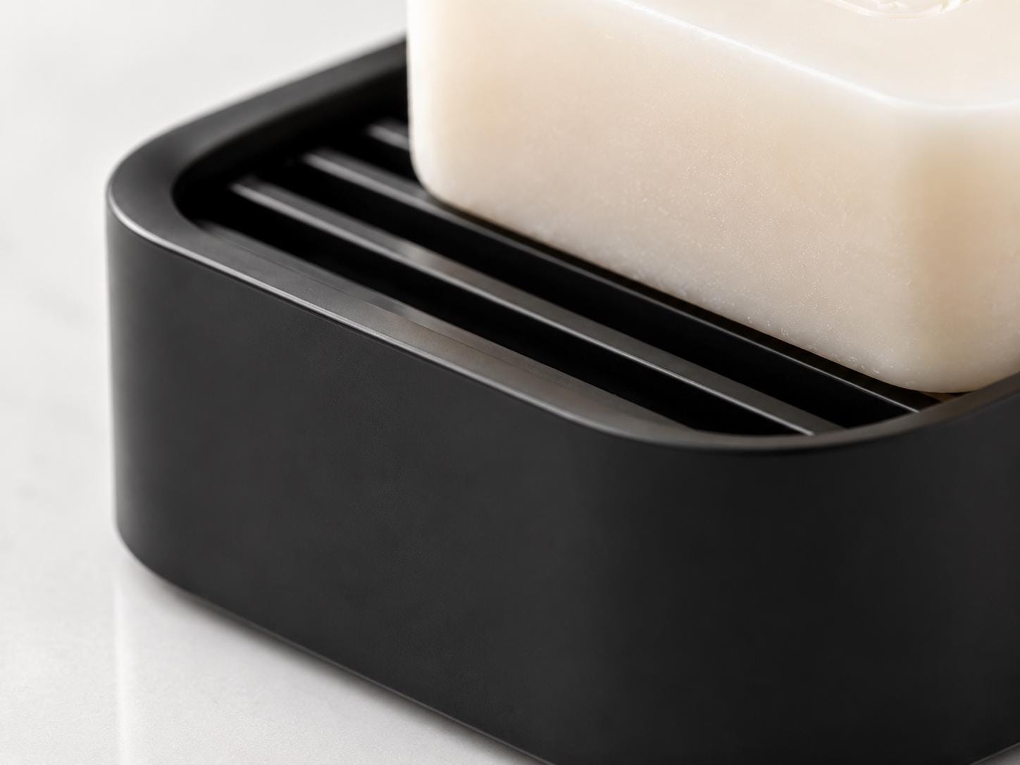 Modern Soap Dish with Drainage Tray | 3D Printed Bathroom Soap Holder
