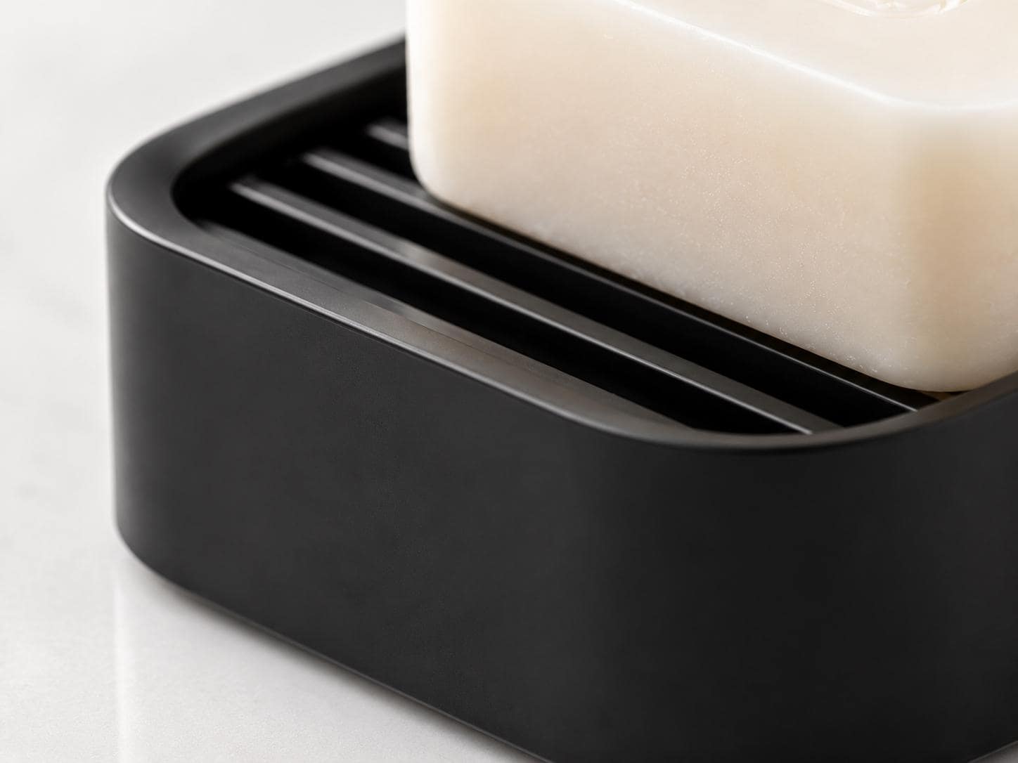 Modern Soap Dish with Drainage Tray | 3D Printed Bathroom Soap Holder