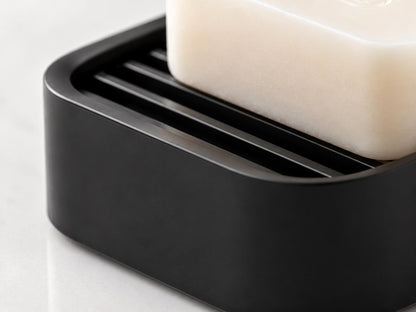 Modern Soap Dish with Drainage Tray | 3D Printed Bathroom Soap Holder
