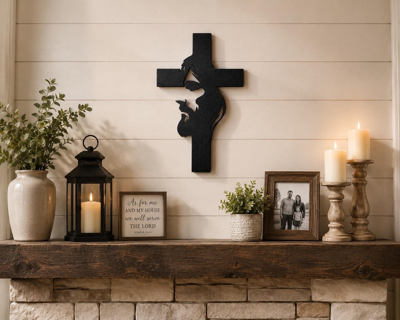 Jesus Cross Wall Decor | Christian Home Decor