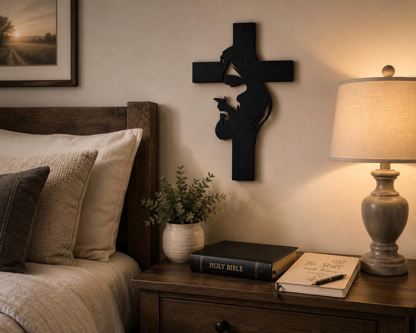 Jesus Cross Wall Decor | Christian Home Decor