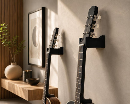 Guitar Wall Mount Hanger | 3D Printed Guitar Holder