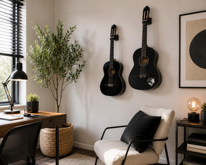 Guitar Wall Mount Hanger | 3D Printed Guitar Holder