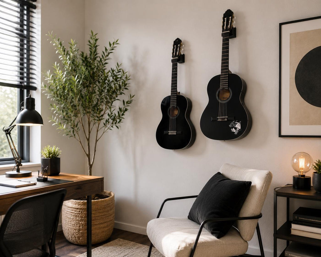Guitar Wall Mount Hanger | 3D Printed Guitar Holder