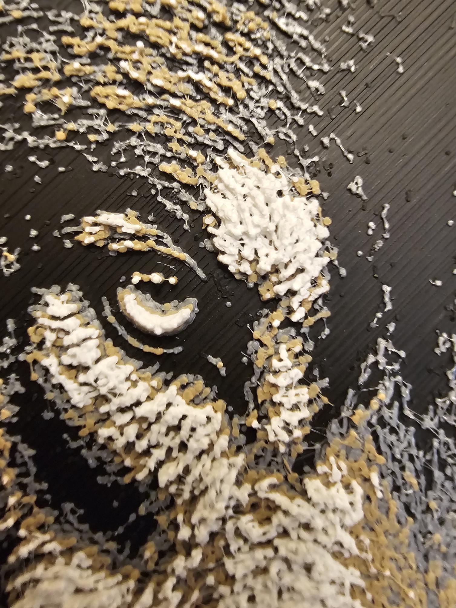 3D Hueforge Wolf Portrait | Framed Wildlife Wall Art, Rustic Cabin Decor (8x8)