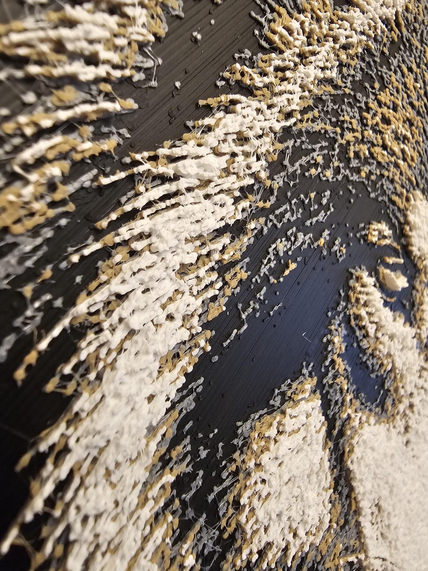 3D Hueforge Wolf Portrait | Framed Wildlife Wall Art, Rustic Cabin Decor (8x8)
