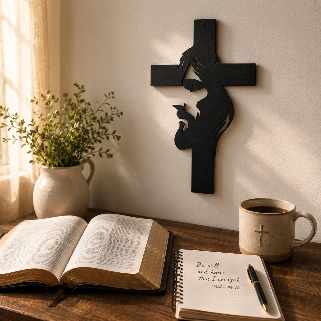 Jesus Cross Wall Decor | Christian Home Decor