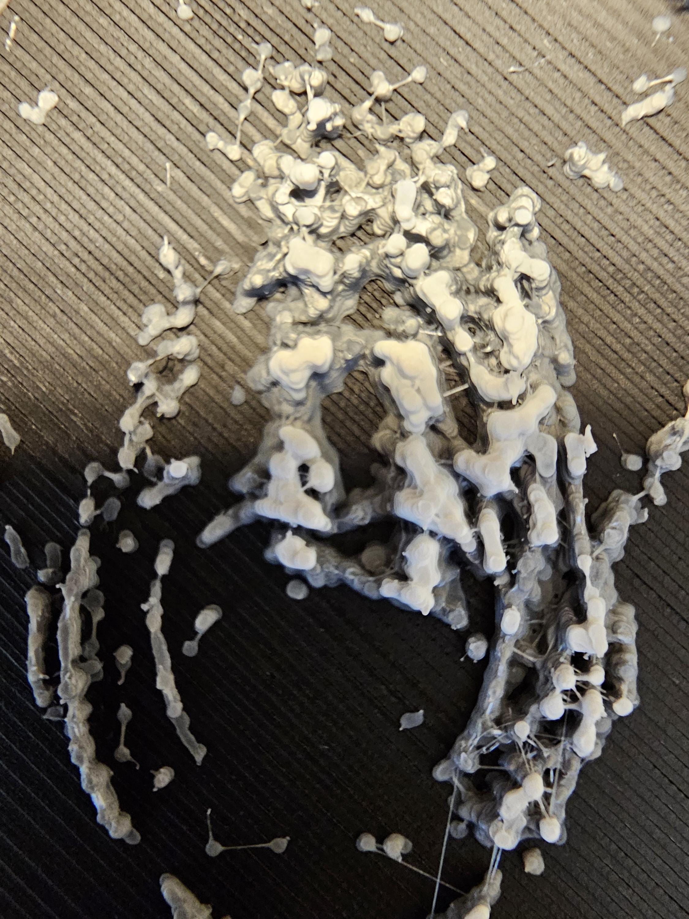3D Printed Bear Mountain Cabin Wall Art | Wilderness Scene, Rustic Landscape Artwork