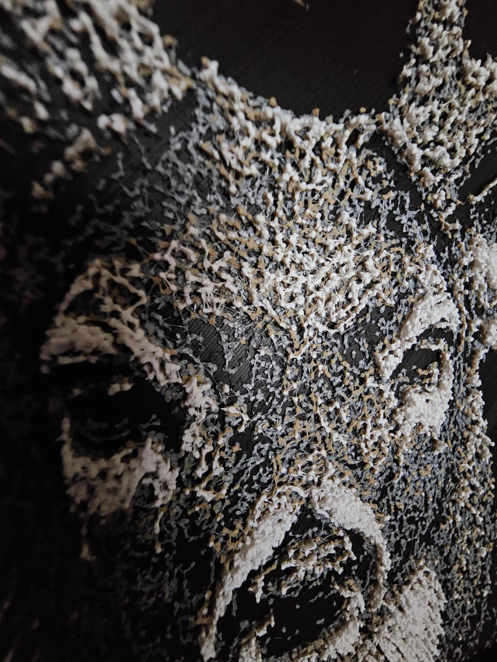 Majestic Buck Deer Wall Art | HueForge 3D Textured Print, Framed Rustic Cabin Decor (8x8)